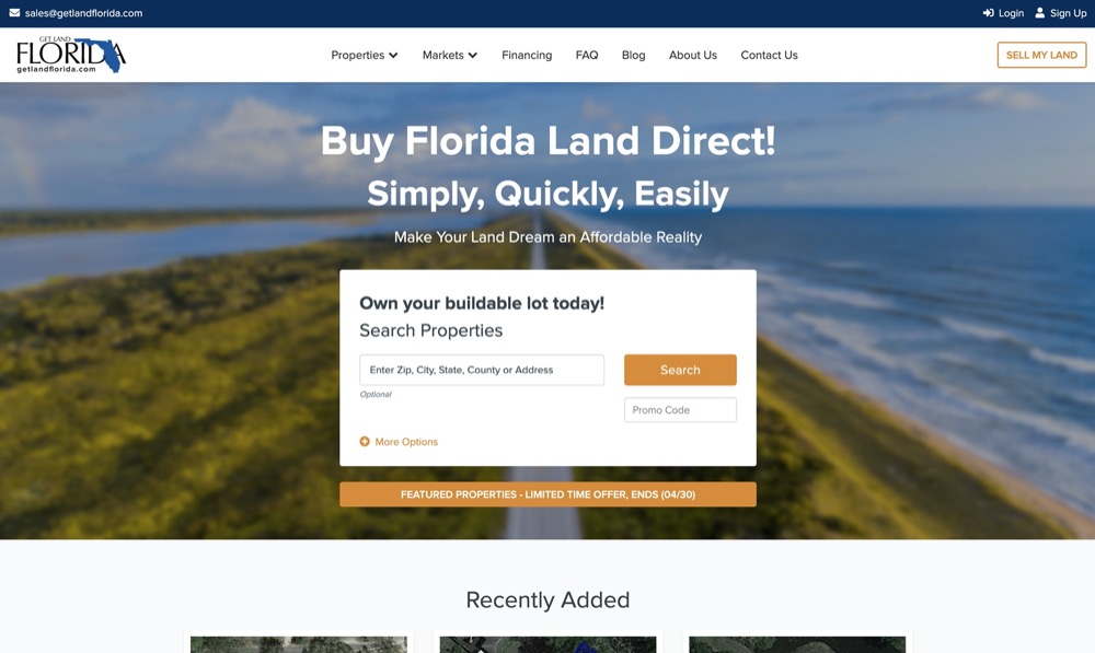 Get Land Florida Screenshot